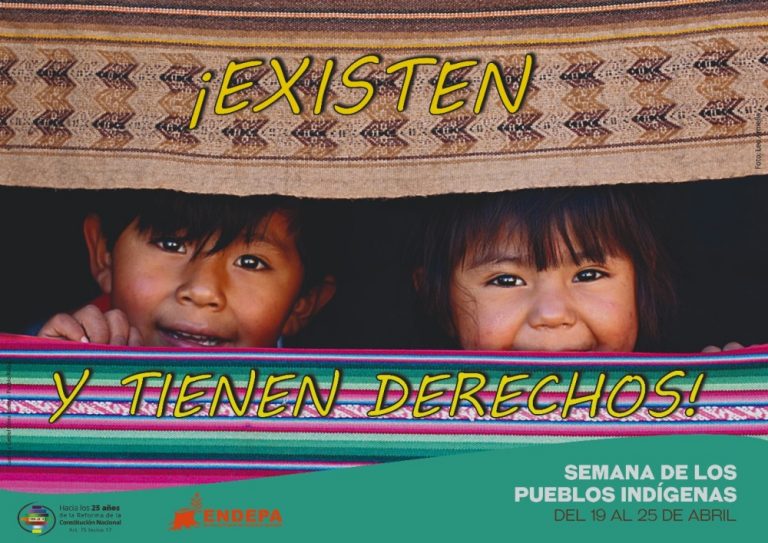 Bajo el lema “Existen y tienen derechos”, realizarán en el país del 19 al 25 de abril la Semana de los Pueblos Indígenas 2018
