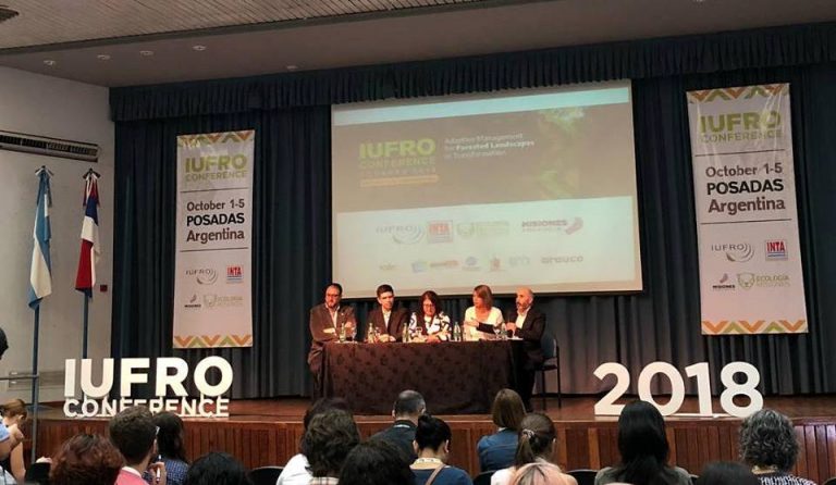 Con 160 investigadores forestales y la representación de 24 países, iniciaron la Conferencia IUFRO 2018 en Posadas