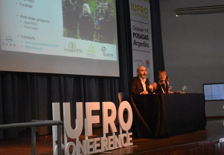 #IUFRO2018: INTA Misiones incorpora desafíos ambientales globales para desarrollar procesos de producción sustentables