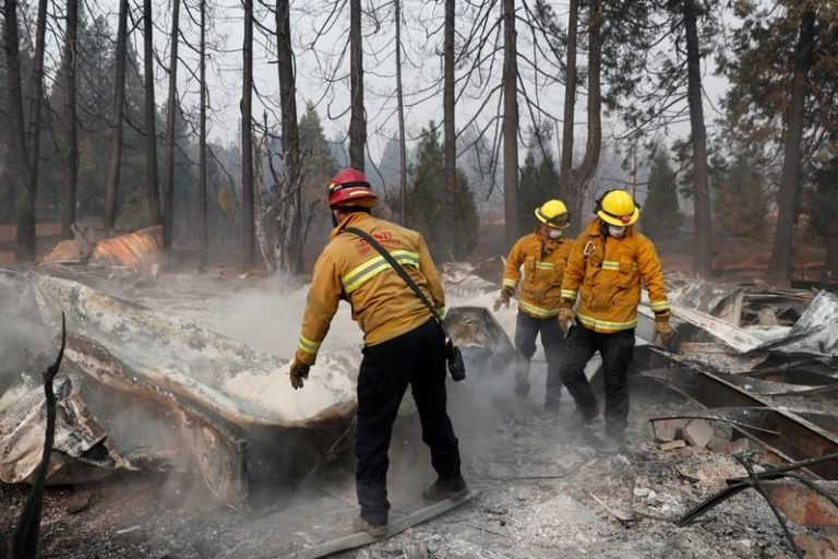 Sigue búsqueda de 993 desaparecidos tras incendio forestal más letal en California