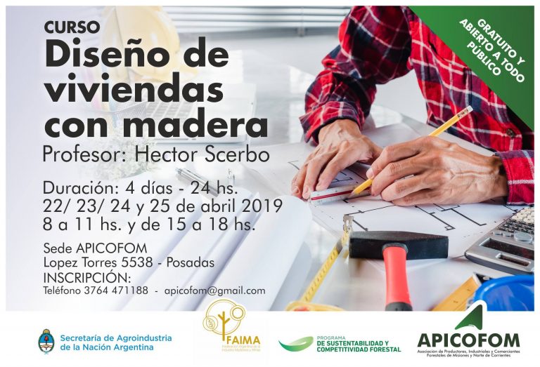 La foresto-industria se une para promover cursos de oficios laborales gratuitos y abiertos en Posadas