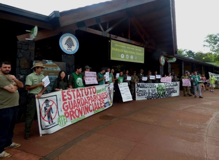 Misiones: Guardaparques de la provincia en estado de alerta y a la espera de un acuerdo por mejoras de las condiciones de trabajo y actualización del salario