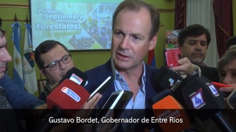 Gustavo Bordet afirmó que la mayor parte del costo fiscal de las medidas que anunció Macri recaerá sobre las provincias