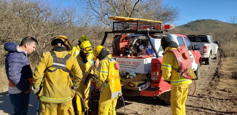 Incendios forestales en Córdoba afectaron zona de Alta Gracia