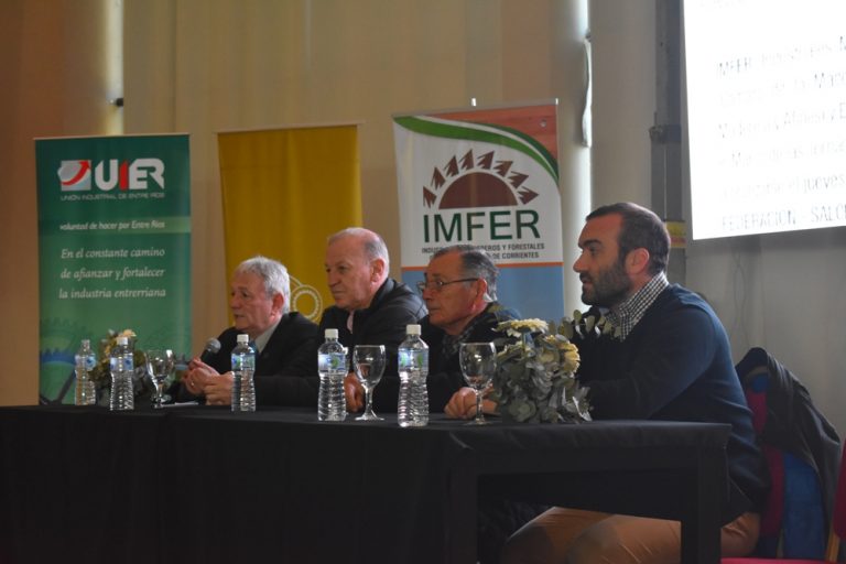 Con el eje hacia un cambio cultural en la construcción con madera y la competitividad de las PyMEs, se realizaron las jornadas forestales e industriales en Federación