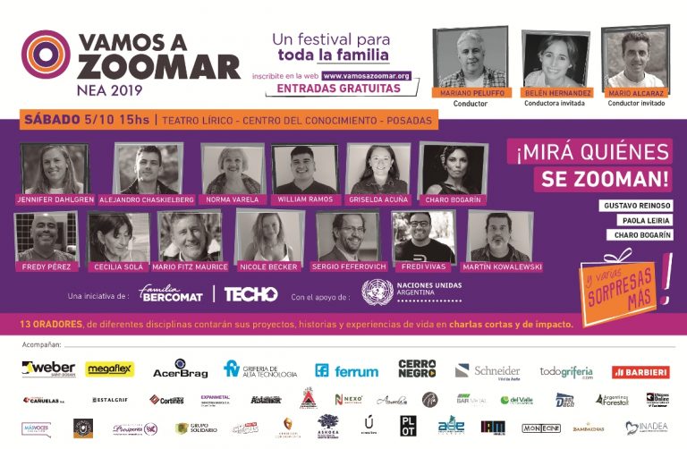 Todo listo para vivir un nuevo encuentro de VAMOS A ZOOMAR NEA 2019