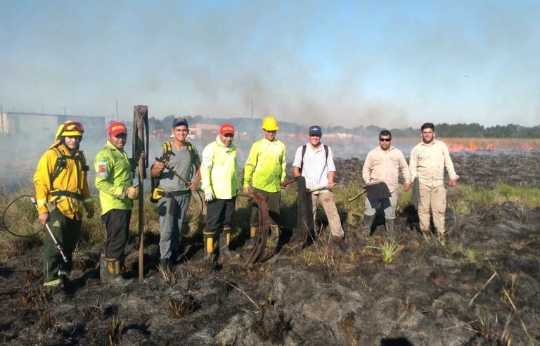Corrientes: bomberos voluntarios recibieron capacitación en combate de incendios forestales