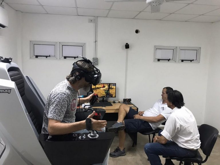Corrientes: desde el CECAP continúan las capacitaciones en cosecha forestal mecanizada vía simulador virtual