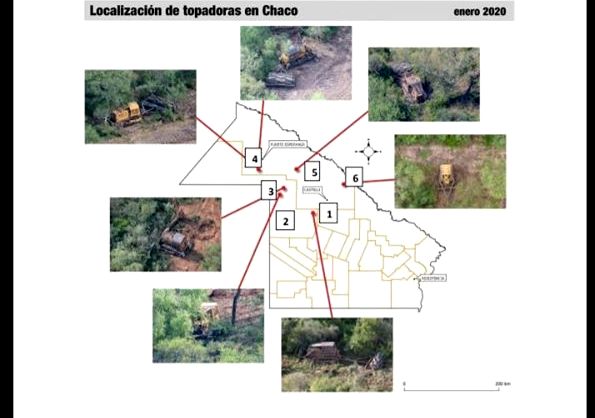 Gobierno de Chaco informa sobre control forestal: “En 2019 se redujo un 44% la deforestación en la Provincia como resultado del trabajo de fiscalización”