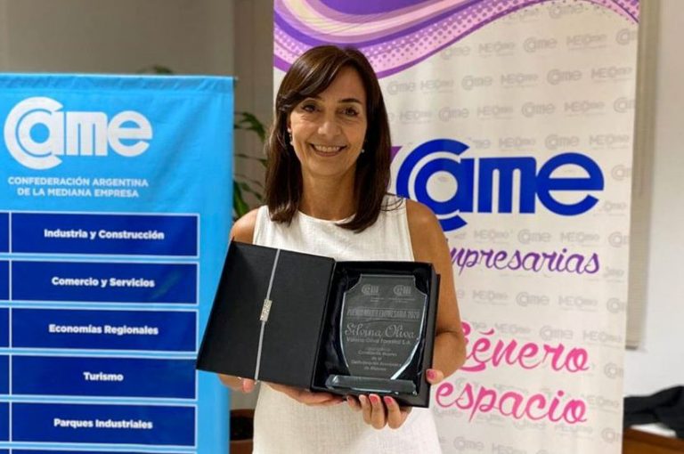 Liderazgo foresto-industrial: distinguieron a Silvina Oliva con el premio “Mujer Empresaria 2020” de la Confederación Económica de Misiones