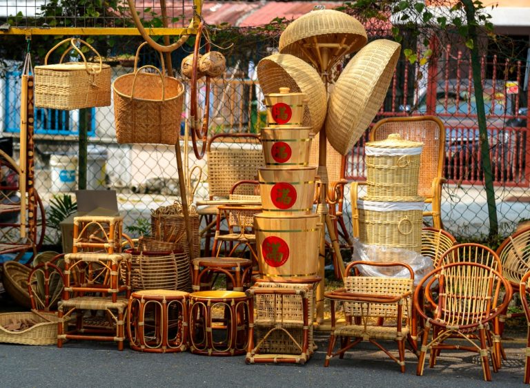 China aún no logra desarrollar la industria de mueble de bambú