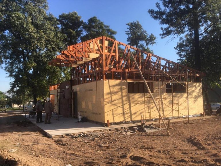 Chaco: ampliaron un hospital provincial en Fontana con un sistema constructivo de madera en tan solo cuatro días