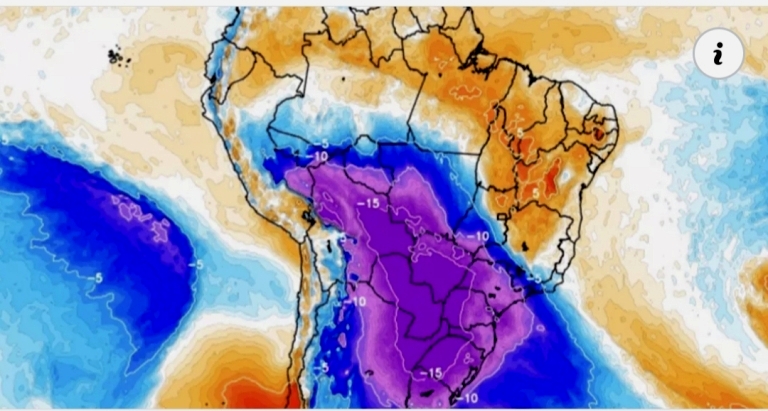 América del Sur enfrentará una ola polar «que puede ser histórica en sus registros de bajas temperaturas y nieve», advierten metereólogos de la región