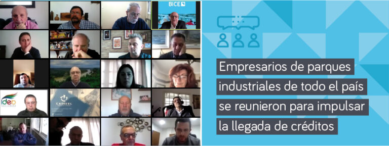 Parques Industriales: empresarios de todo el país participaron de una reunión virtual para impulsar la llegada de créditos