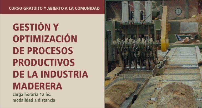 La cámara de industriales de Santiago del Estero y el Centro Tecnológico de la Madera lanzaron nuevos cursos de capacitación, y la agenda abarca de septiembre a noviembre 
