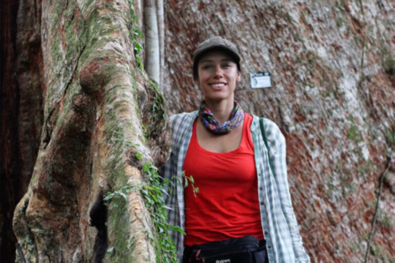 Tatiana Espinosa, una ingeniera peruana finalista de «Héroes del paisaje» por su labor en la Amazonía