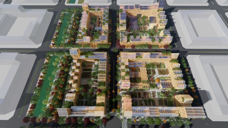 El arquitecto español Vicente Guallart diseñó una «ciudad autosuficiente» post-covid que será construida basada en madera para China