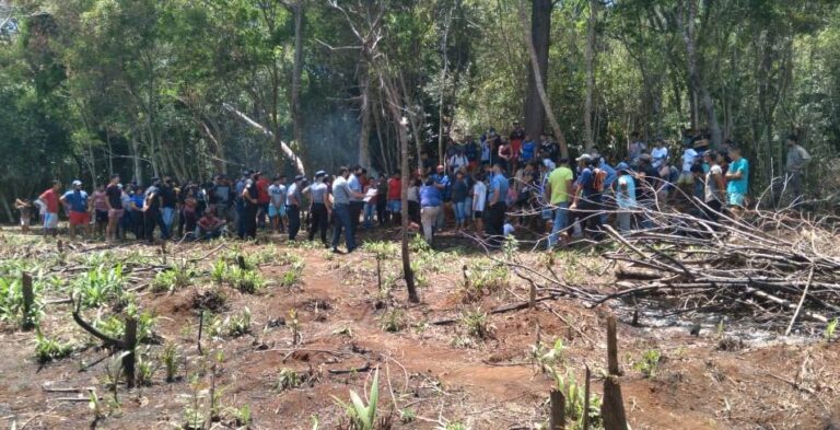 Toma de tierras en Misiones: el intendente de Wanda pidió que dejen de usurpar mientras un propietario espera la orden de desalojo