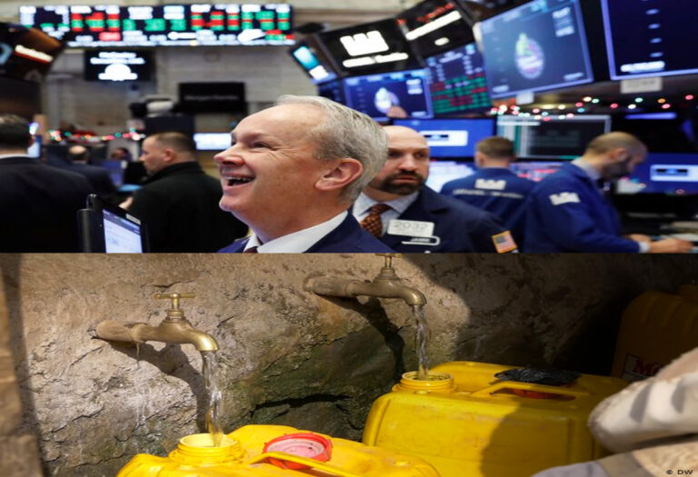 Un recurso vital y escaso para la humanidad como es el agua comenzó este lunes a cotizar en el mercado de futuros de materias primas de Wall Street 