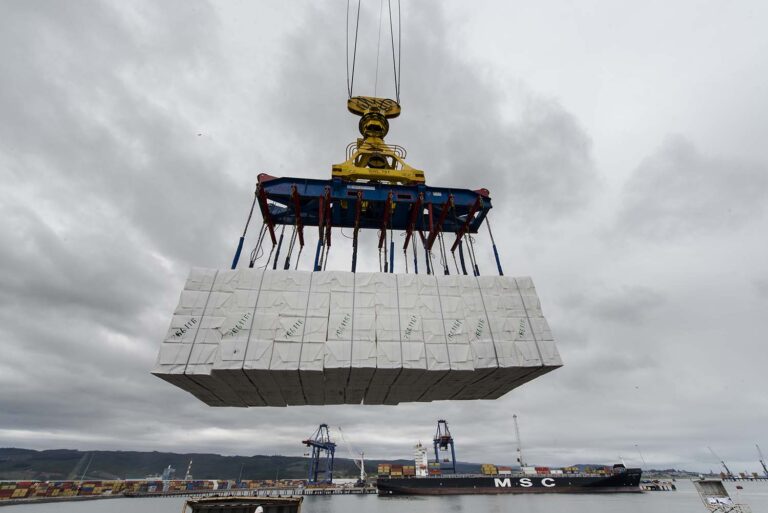 Chile: exportaciones forestales registran un alza de un 43% en abril, traccionados por la Celulosa
