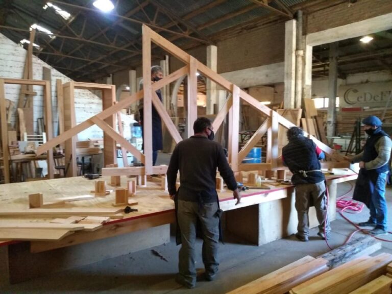 Entre Ríos: avanzan en sistemas constructivos con madera con apoyo del CONICET