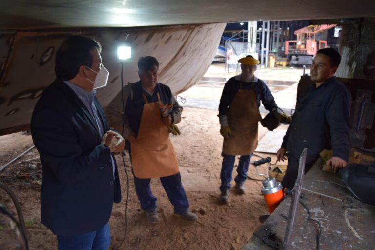 INTI en Corrientes: avanzan en la formación de soldadores calificados en el ámbito de la industria fluvial
