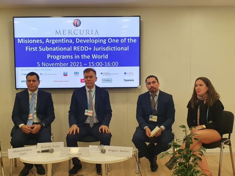 COP26: Misiones anunció en Glasgow el inicio de un programa ambiental «JNR REDD+»