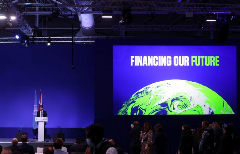 COP26: Coalición valorada en 130 billones de dólares promete poner el Clima Global en el centro de las finanzas