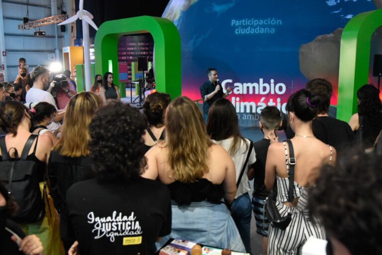 Cambio climático: se presentó en Tecnópolis un espacio interactivo con la información actualizada del inventario de gases de efecto invernadero