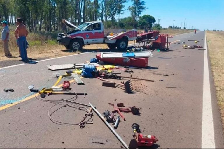 Tragedia en Corrientes: en accidente vial falleció un bombero voluntario cuando se dirigía a apagar un incendio forestal