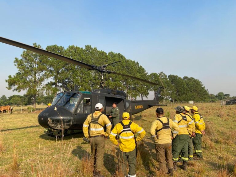 Incendios en Corrientes | Fiscales investigarán las causas de inicios de los focos y ante el desastre se encuentra en la provincia colaborando el Ejército Argentino