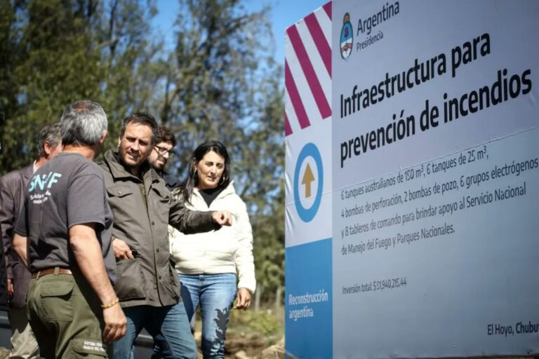 Chubut | Gobierno nacional destinó 50 millones de pesos para restaurar área dañada por incendios en la Comarca Andina