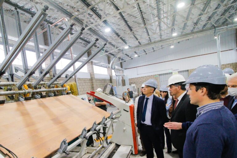Chaco | Jorge Capitanich y Julián Domínguez inauguraron ampliación de una planta de tableros con moderno equipamiento tecnológico en Machagai