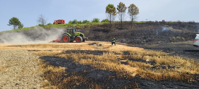 Incendios forestales | Gremios cuestionan al gobierno de Navarra por la «falta de previsión» y piden reforzar el servicio de bomberos