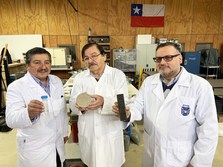 Chile | Crean una solución líquida que endurece el suelo y permite fortalecer la estabilidad para construcciones civiles e hidráulicas