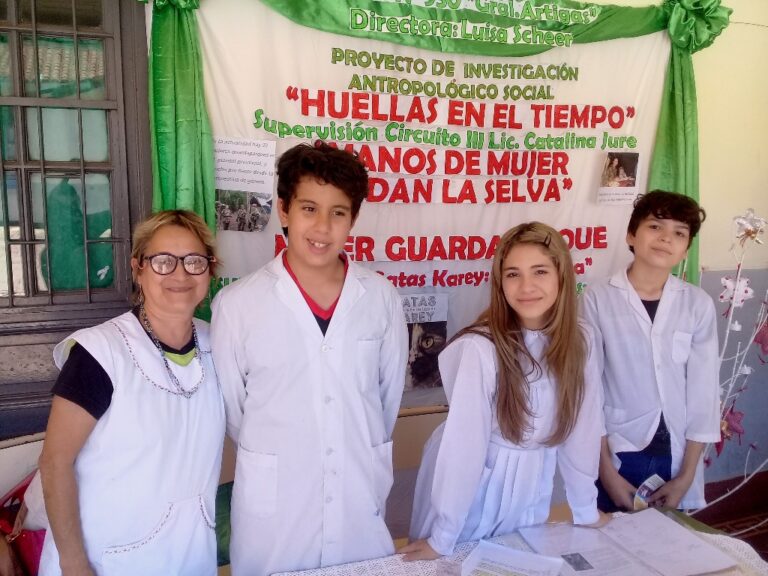 Misiones | La historia de vida de la guardaparque Mabel da Rosa que inspiró a los alumnos de séptimo grado de la Escuela N°930 de Garupá