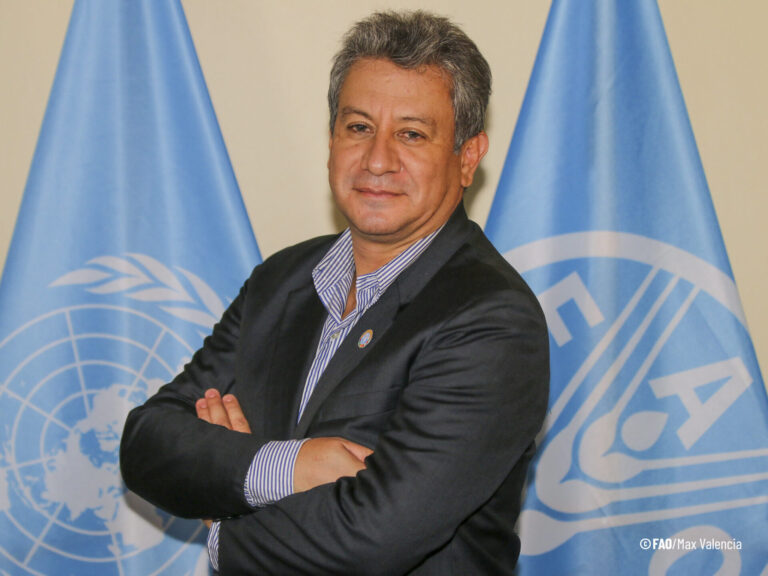 FAO | Jorge Meza es el nuevo representante para Argentina y Uruguay y Oficial Superior de Políticas para América Latina y el Caribe