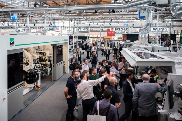 La atención en LIGNA 2023 se centró en las dos mega tendencias para la industria de la madera : la sostenibilidad y la digitalización