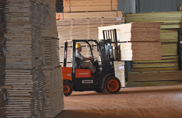 EVOECO Construcciones, la mayor fábrica industrializada de viviendas de madera está paralizada hace 15 días en Posadas