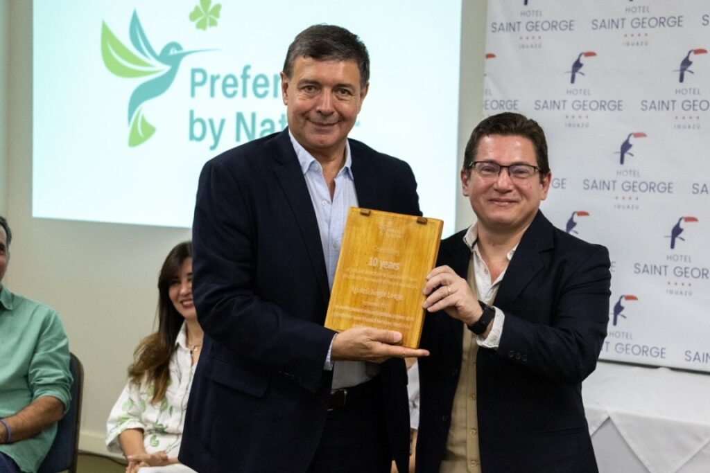 Preferred by Nature distinguió a operadores y empresas hoteleras de Misiones por sus 10 años de participación en el programa de certificación internacional