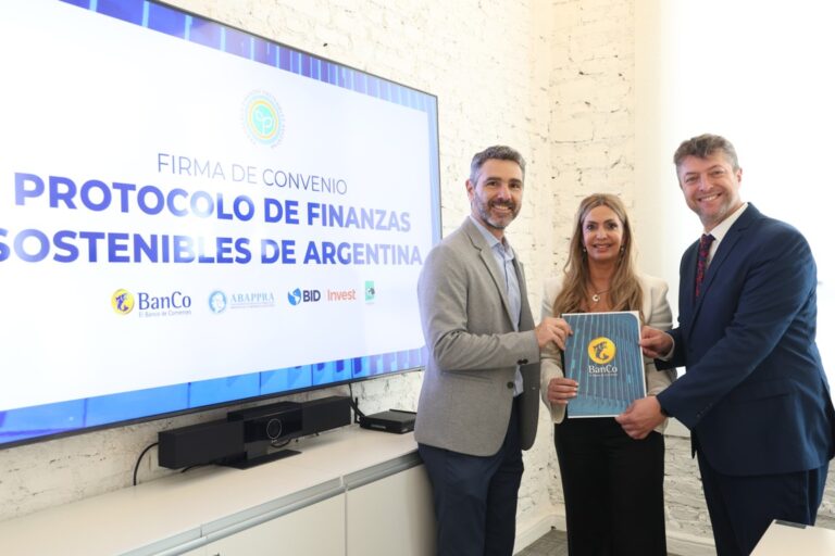 El Banco de Corrientes adhirió al Protocolo de Finanzas Sostenibles de Argentina