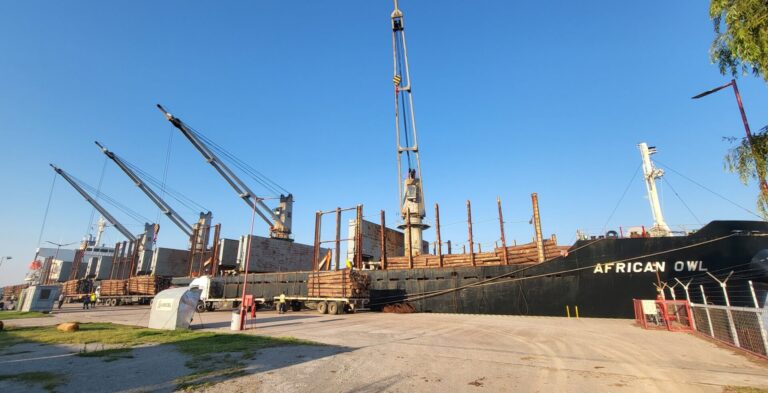 Entre Ríos | Desde el Puerto de Concepción del Uruguay se iniciaron exportaciones de madera rumbo a Argelia
