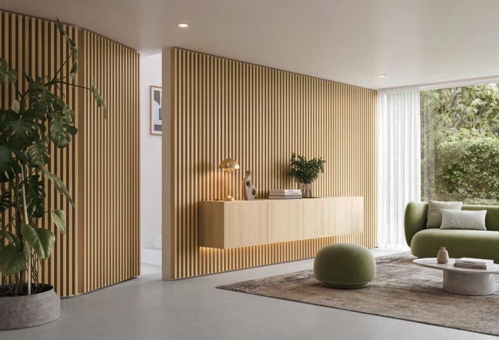 Más madera | Los listones y las varillas son tendencia en la deco de interiores