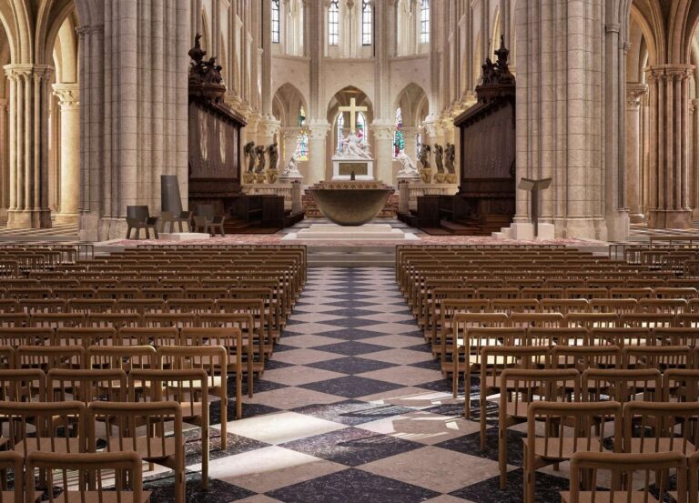 El renacer de Notre Dame de París: Bosc fabrica 1.500 sillas con madera sostenible con certificación PEFC