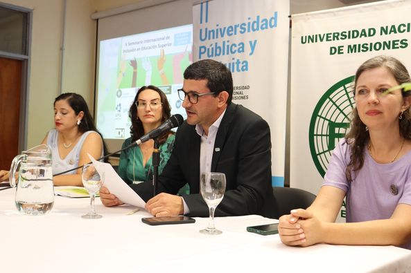 Misiones | La Facultad de Ciencias Forestales es sede del V Seminario Internacional de Inclusión en Educación Superior