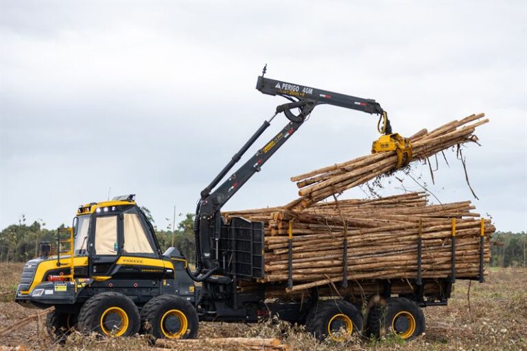 El forwarder más grande de Ponsse destaca en operaciones forestales de Brasil con un 30% más de productividad