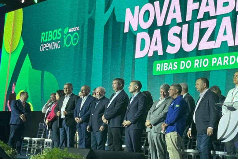 Brasil | Suzano inaugura la mayor fábrica de celulosa del mundo en Ribas do Rio Pardo con la presencia de Lula