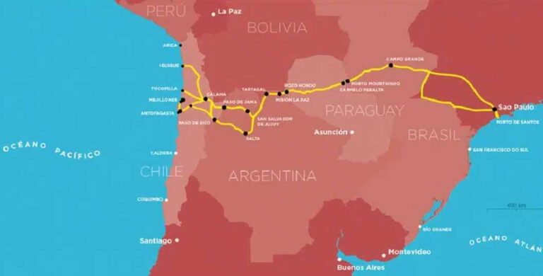 En Mato Grosso do Sul se reunirán representantes de Brasil, Argentina, Chile y Paraguay para impulsar el Corredor Bioceánico