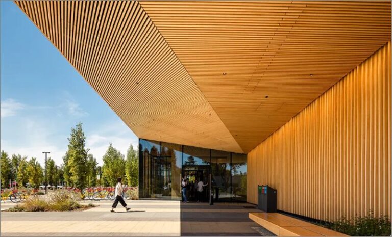 Google inaugura su primer edificio de oficinas de madera laminada CLT, promoviendo la sostenibilidad y la innovación arquitectónica