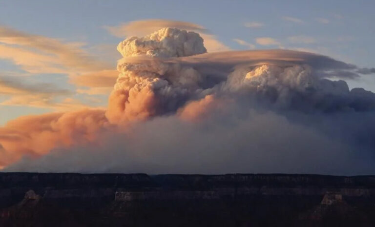 Estados Unidos | Intensas llamas en Arizona y Utah generan “nubes de fuego” que crean su propio clima errático